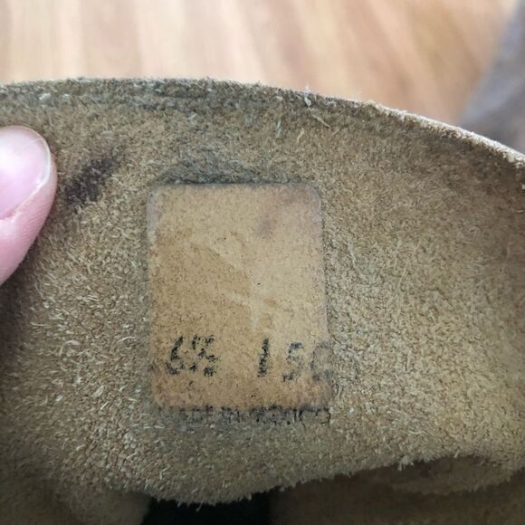 BED STU Brown Tan Leather Cobbler Series Handmade Tall Knee Boots Distressed - Picture 14 of 14